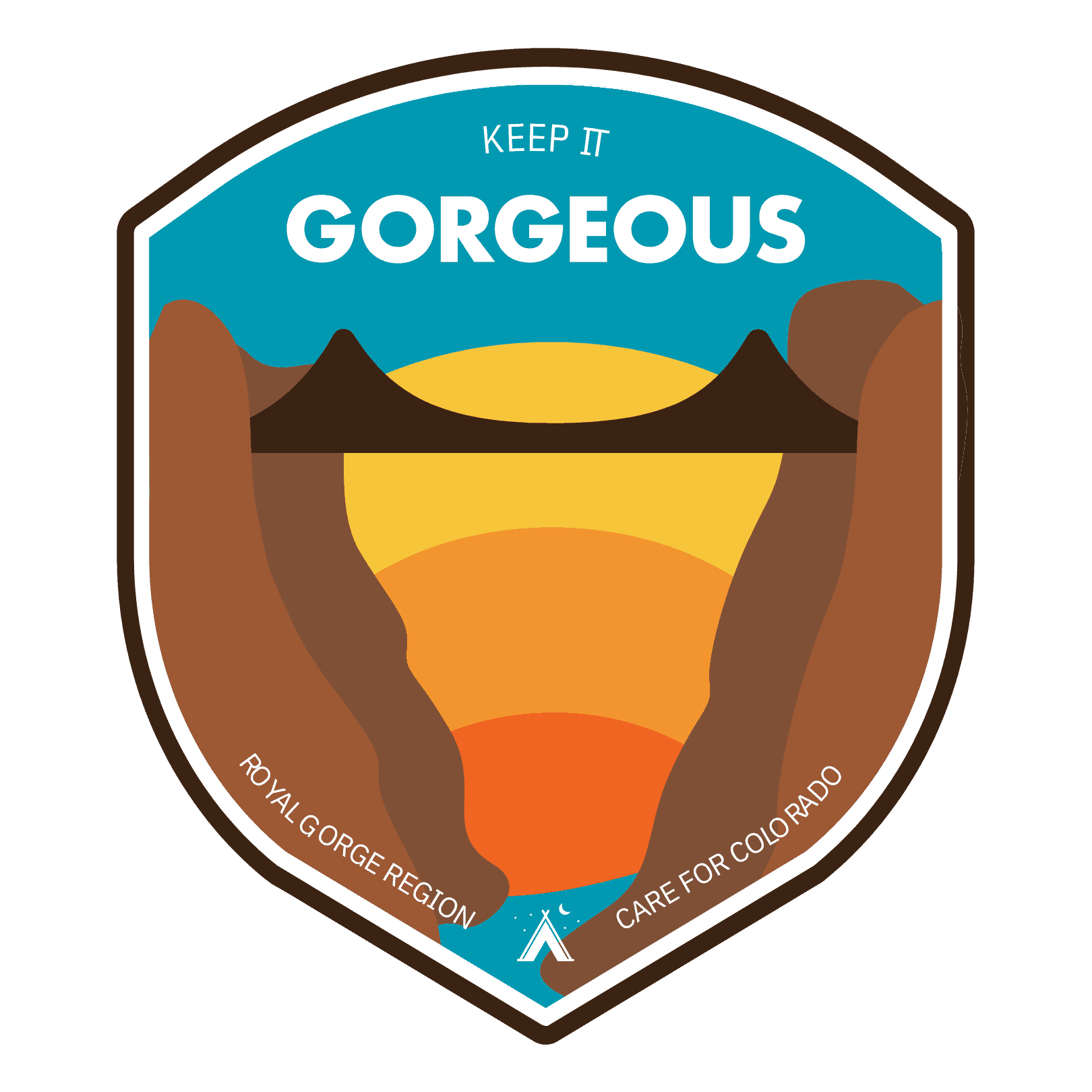 Keep It Gorgeous, Royal Gorge Region Campaign Logo